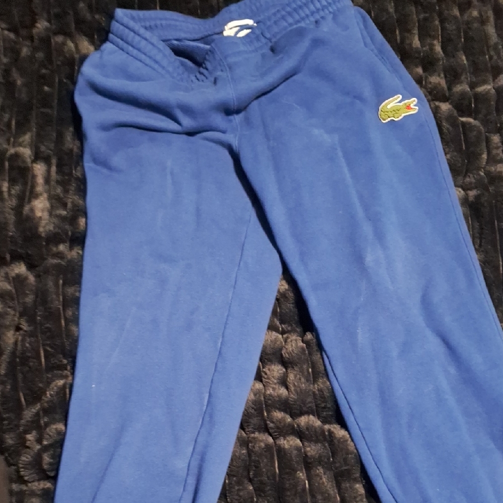 Lacoste Navy Blue Big Accent Badge